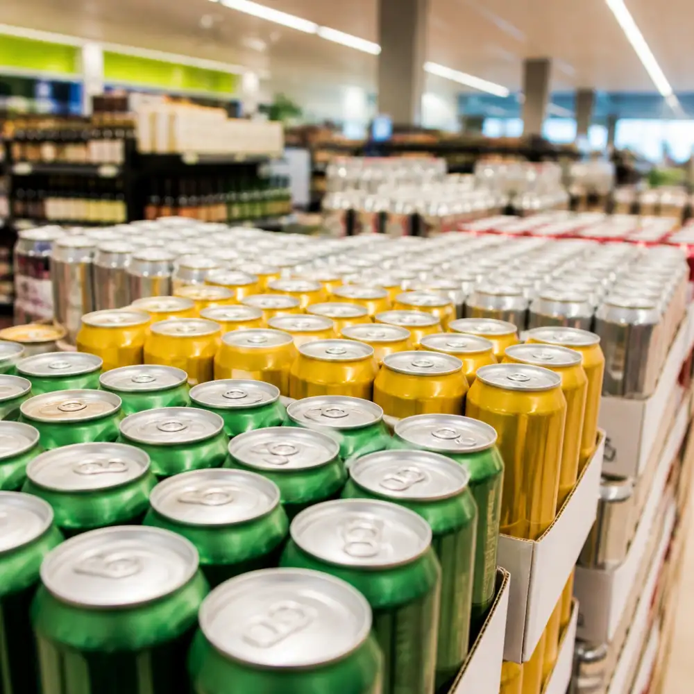 pivo v plechovce akce