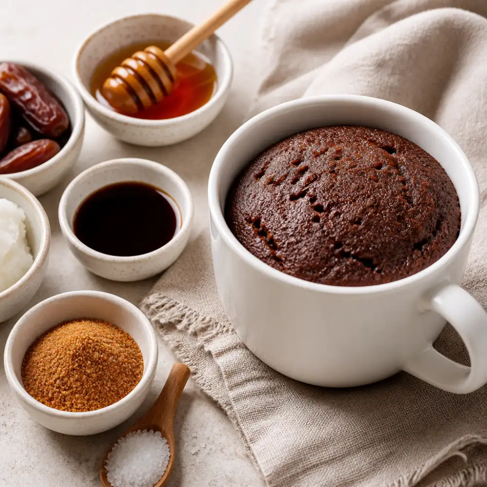 zdravý mug cake recept