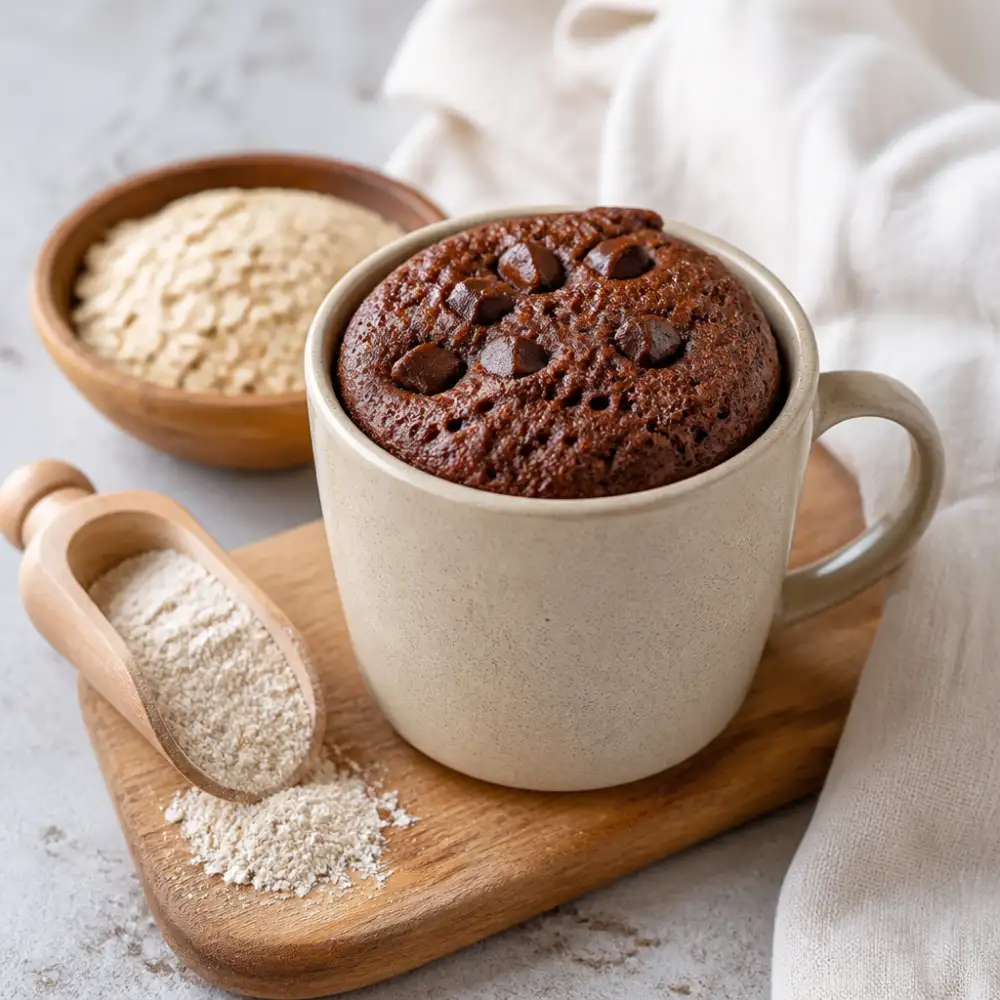 zdravý mug cake recept