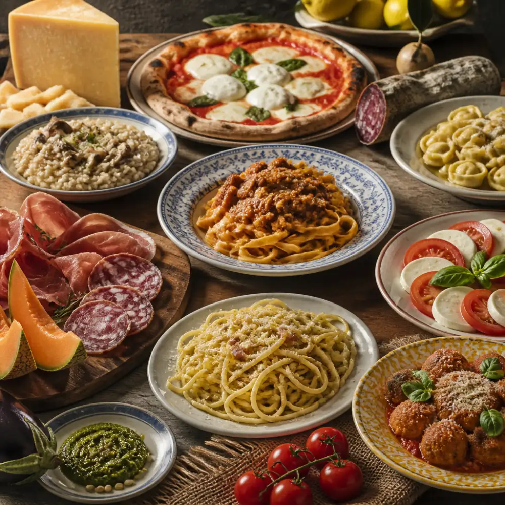 italská kuchyně recepty